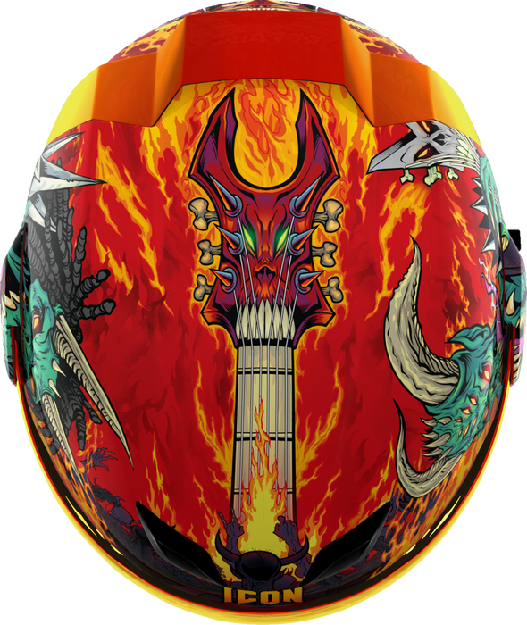 ICON Airflite™ Motorcycle Helmet - Blegh - MIPS® - Red - Medium 0101-16922