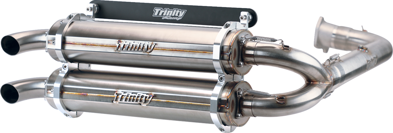 TRINITY RACING Stainless Steel Exhaust TR-4153D-SS