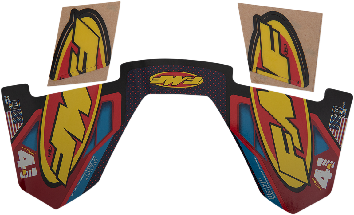 FMF Exhaust Replacement Decal - RCT Wrap - Factory 4.1 014841 4320-2199