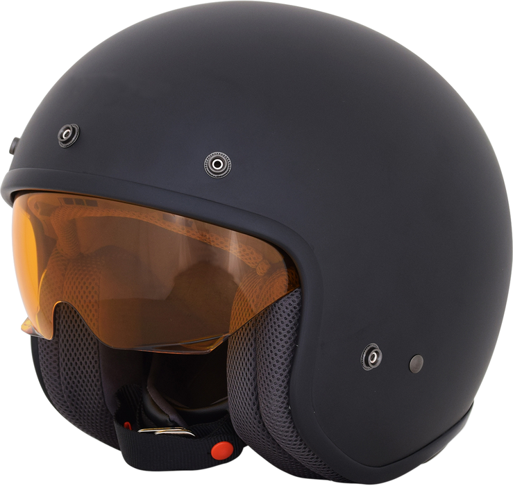 AFX FX-142 Motorcycle Helmet - Matte Black - XS 0104-2592