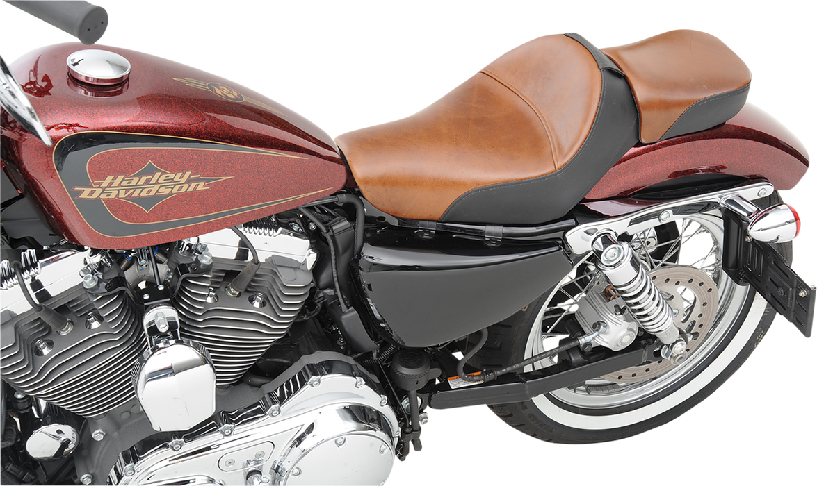 SADDLEMEN Pillion Pad - Renegade Lariat - Brown 807-03-016B