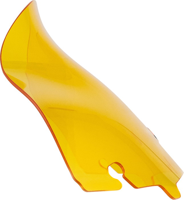 KLOCK WERKS Kolor Flare™ Sport Windshield - 6-1/2" - Yellow - FLH KWW-01-0683