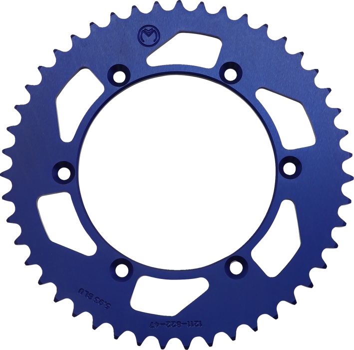 MOOSE RACING Rear Sprocket - 47 Tooth - Beta/Gas Gas/Sherco/Suzuki 1211-822-47-12