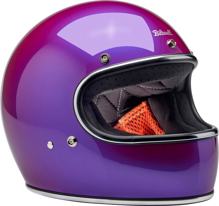 BILTWELL Gringo Motorcycle Helmet - Metallic Grape - Medium 1002-339-503