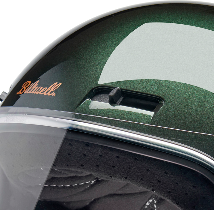 BILTWELL Gringo SV Helmet - Metallic Sierra Green - 2XL 1006-324-506