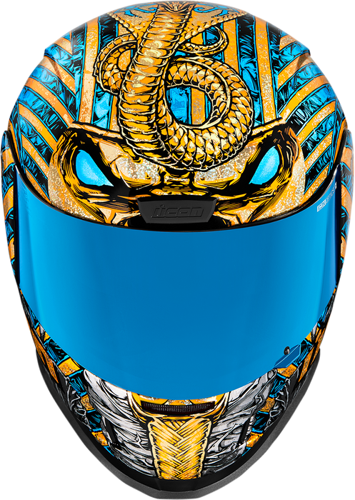 ICON Airform™ Motorcycle Helmet - Pharaoh - Gold - XS 0101-14085