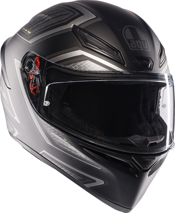 AGV K1 S Motorcycle Helmet - Sling - Matte Black/Gray - Large 2118394003-037-L