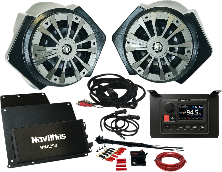 NAVATLAS Audio Kit - Zone 2 - Turbo S RZR1ZONE2S