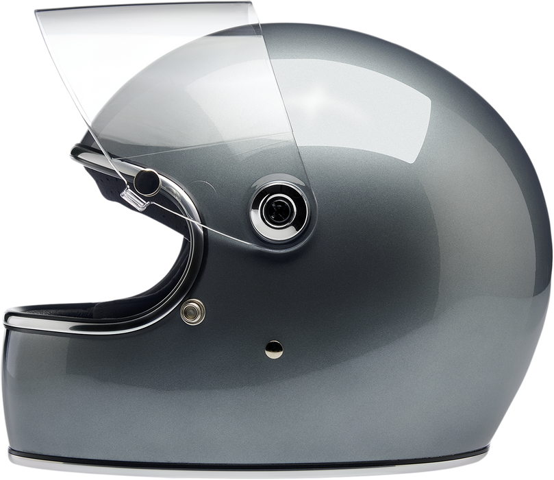 BILTWELL Gringo S Motorcycle Helmet - Metallic Sterling - XS 1003-340-101