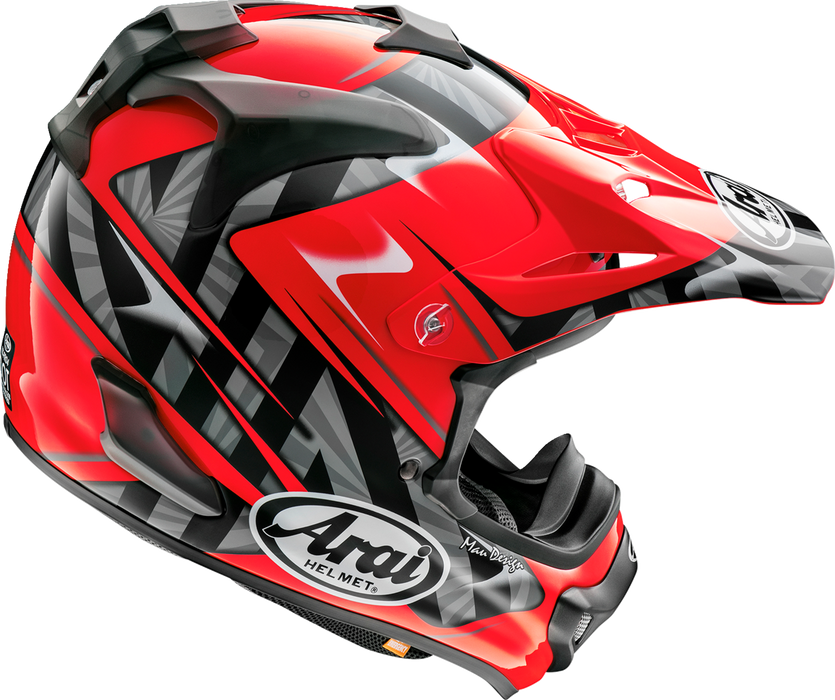 ARAI VX-Pro4 Motorcycle Helmet - Scoop - Red - XS 0110-8191