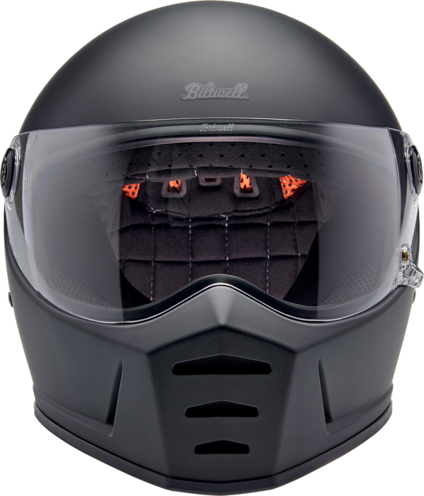 BILTWELL Lane Splitter Helmet - Flat Black - XS 1004-201-501