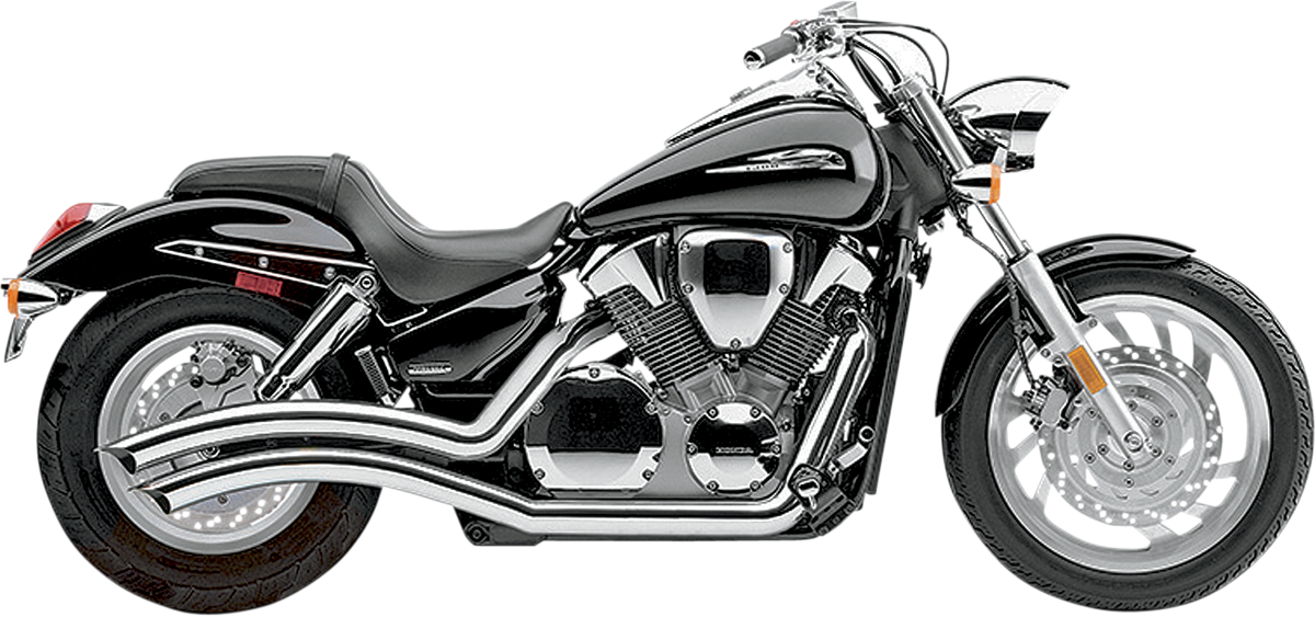 COBRA Speedster Swept Exhaust - Chrome - VTX1300C 1230