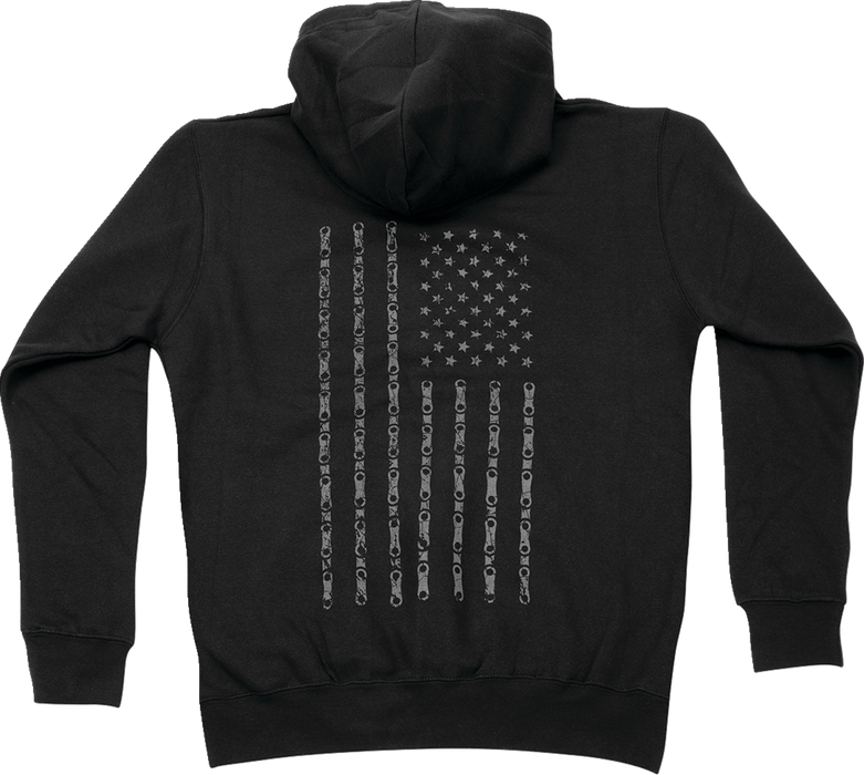 Z1R Merica Hoodie - Black - Large 3050-6564