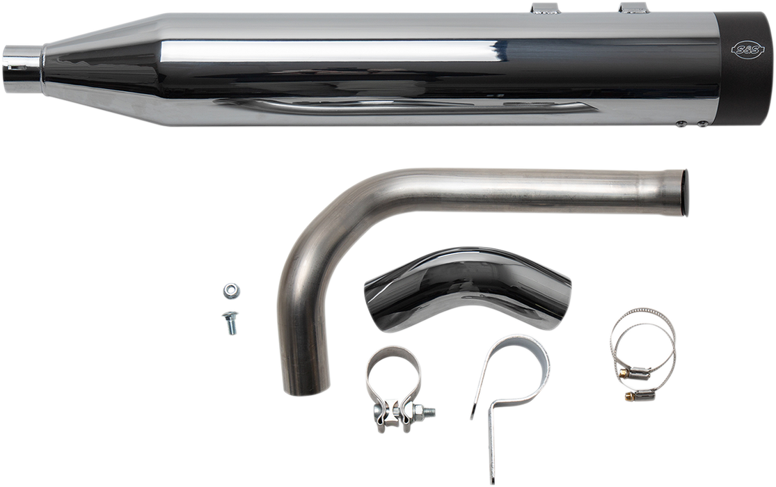 S&S CYCLE Shadow Muffler - Chrome FOR 09-20 MODELS ONLY 550-0829