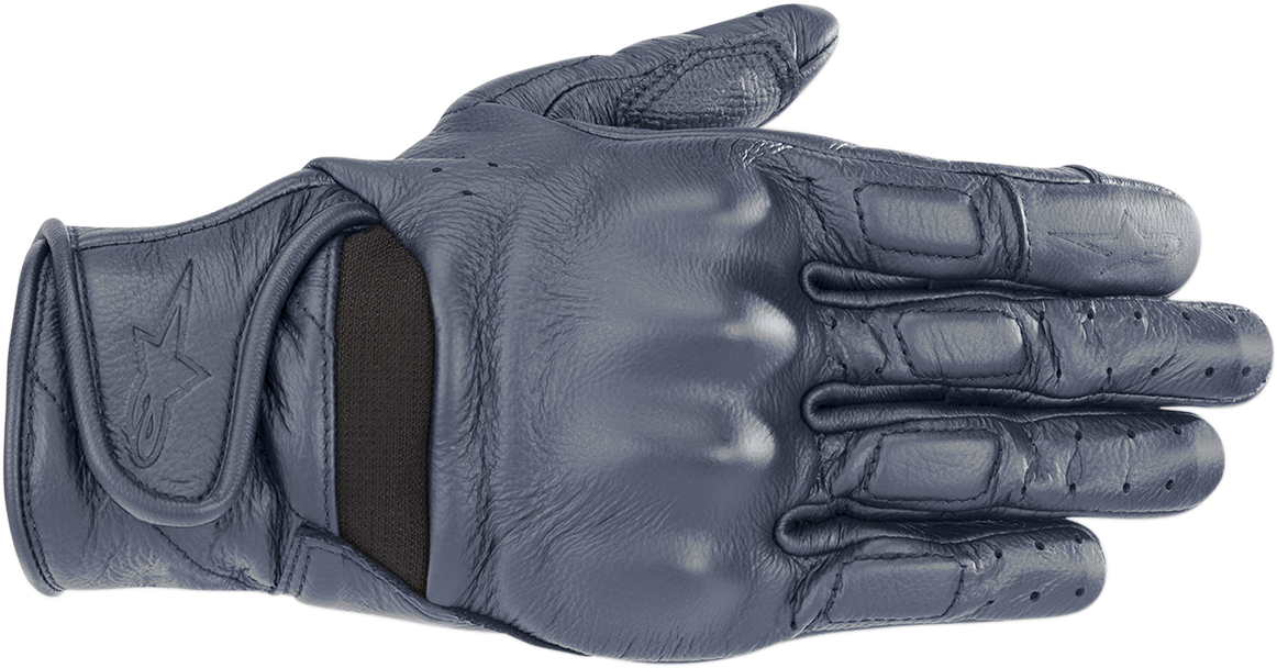 ALPINESTARS Women Stella Vika V2 Gloves - Metallic Blue - XL 3515519-7180-XL