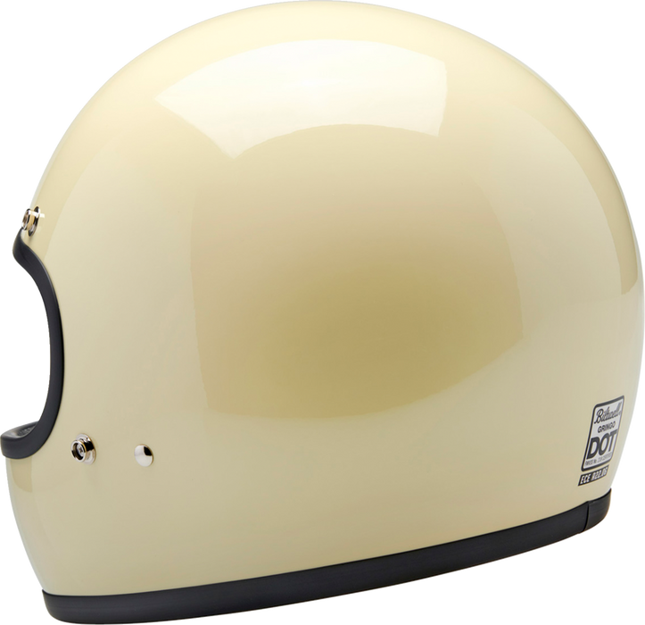 BILTWELL Gringo Motorcycle Helmet - Gloss White - XS 1002-102-501