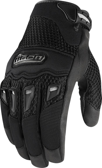 ICON Women's Twenty-Niner™ CE Motorcycle Gloves - Black - Large 3301-3318