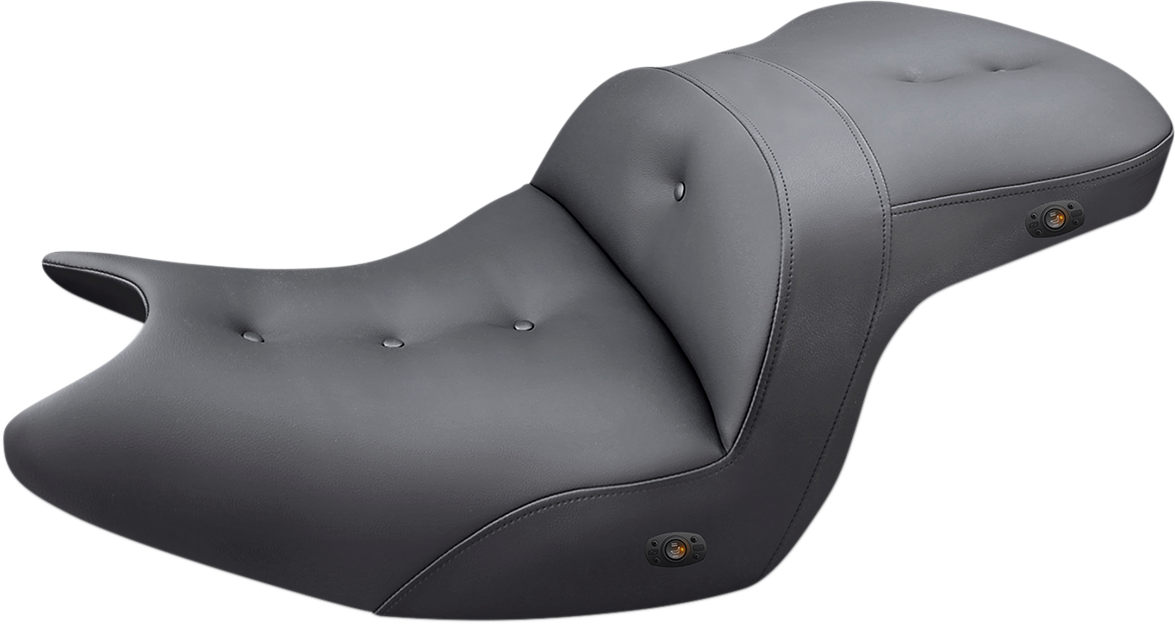 SADDLEMEN Seat - Roadsofa - Without Backrest - Pillow Top - Black - Heated H18-07-181HCT