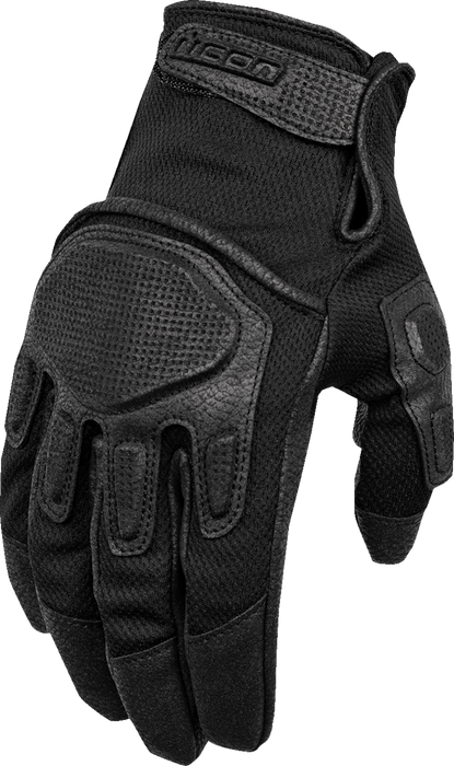 ICON Punchup CE™ Motorcycle Gloves - Black - XL 3301-4591