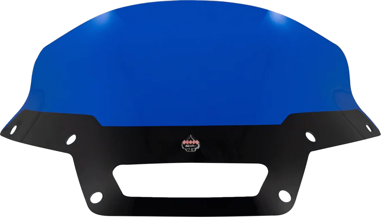 KLOCK WERKS Kolor Flare™ Sport Windshield - 6" - Blue - FXLRST KWW-02-0626