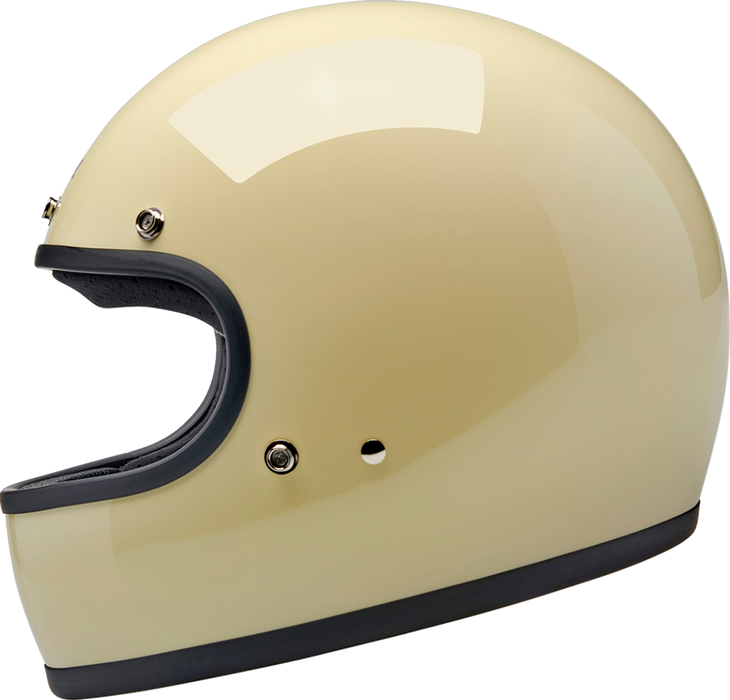 BILTWELL Gringo Helmet - Gloss White - Medium 1002-102-503