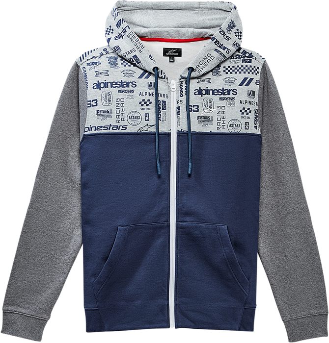 ALPINESTARS Perpetuity Hoodie - Navy - Medium 12305317070M