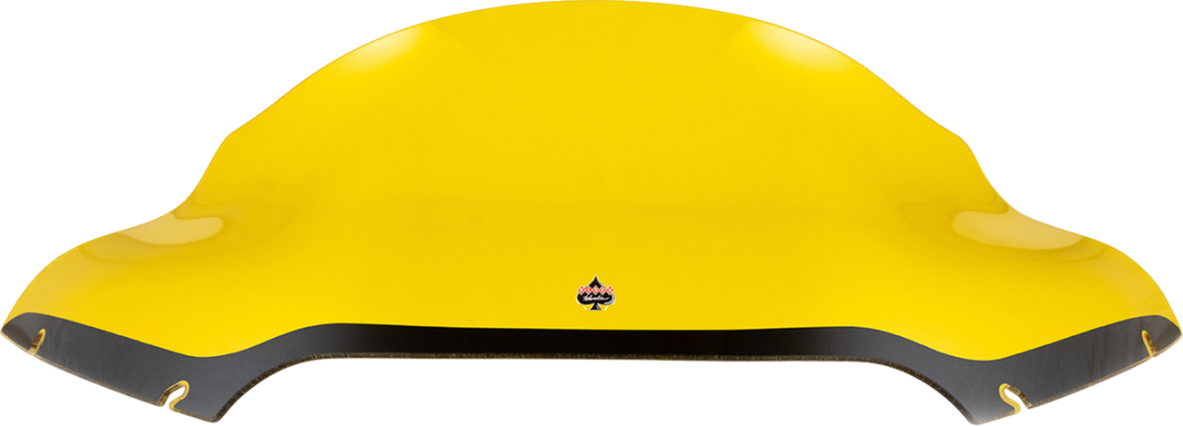 KLOCK WERKS Kolor Flare™ Sport Windshield - 9" - Yellow - FLTR KWW-01-0669