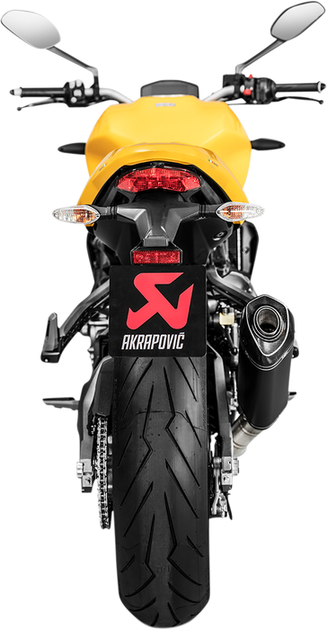 AKRAPOVIC Muffler - Titanium Monster 821 /1200 2017-2020 S-D12SO8-RTBL 1811-3477