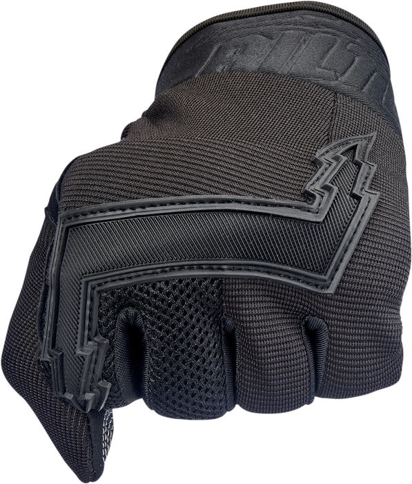 BILTWELL Baja Gloves - Black Out - Medium 1508-0101-303