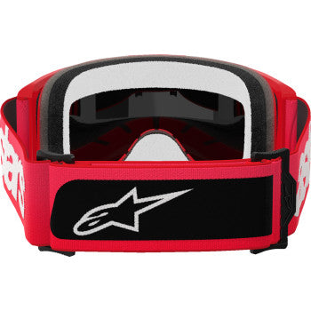 ALPINESTARS Goggles Vision 5 Goggles - Blaze - Red - Gold Mirror 5102125-3115