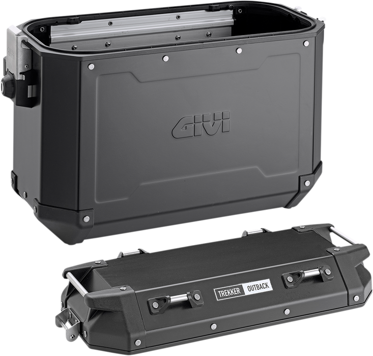 GIVI Outback Case - Left - Black - 37 liter OBKN37BLA