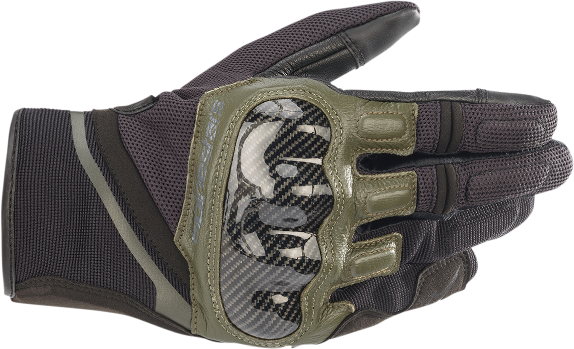 ALPINESTARS Chrome Gloves - Black/Forest - Large 3568721-1681-L