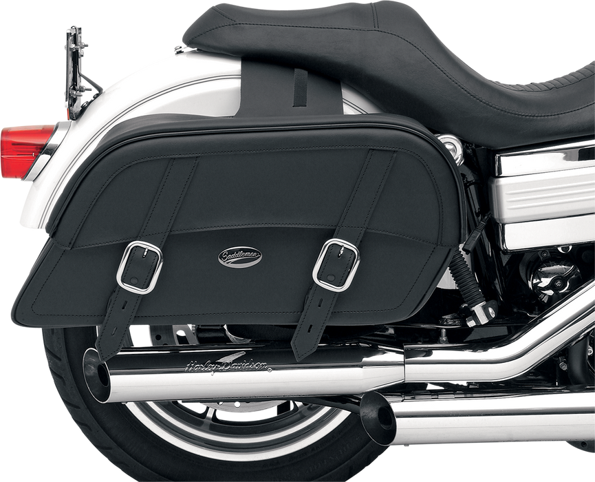 SADDLEMEN Drifter Slant Saddlebags - Extra Jumbo 3501-0321