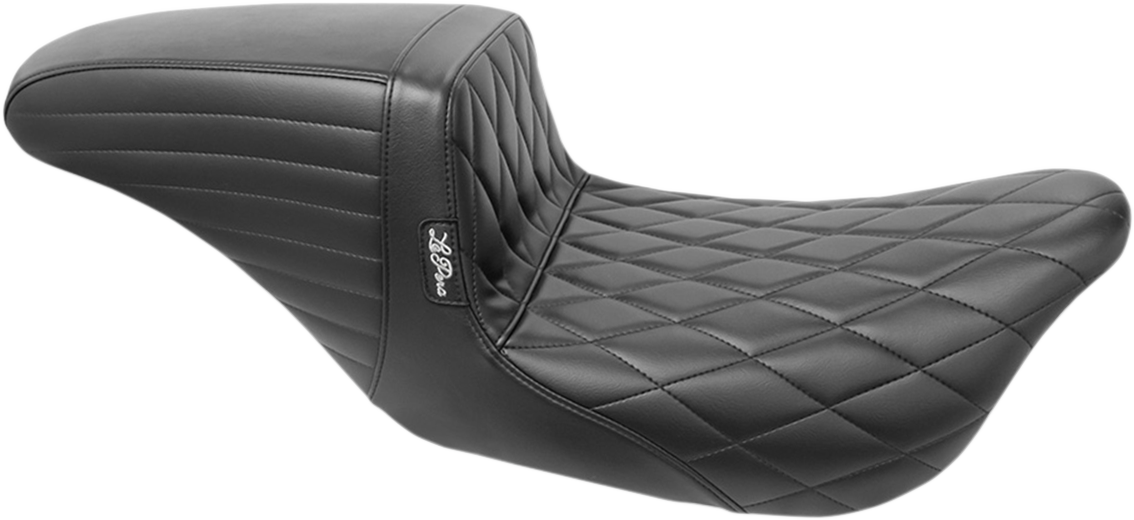 LE PERA Kickflip Daddy Long Legs Seat - Diamond - Black - FL '08+ LK-597DLDM