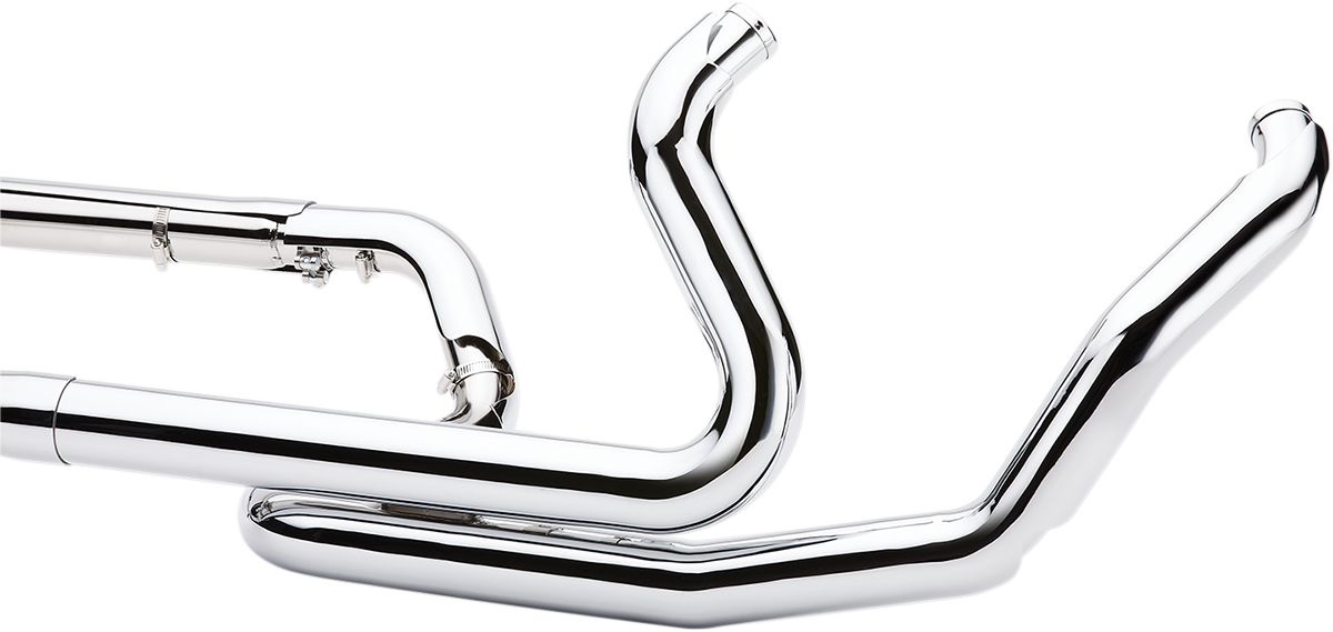 COBRA Powerport Headpipes - Chrome - '10-'16 Bagger 6253