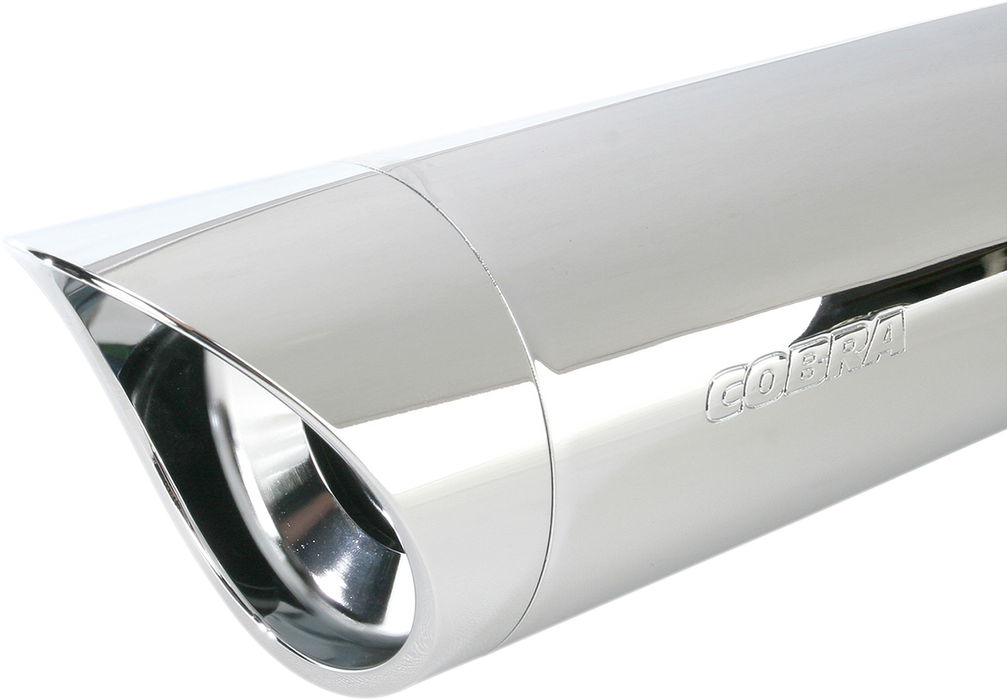 COBRA Scalloped Muffler Chrome for XVS 1300 Stryker 2011-2017 2270