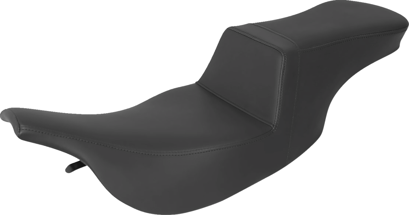 SADDLEMEN Step-Up Seat - Smooth - Black - FLH 897-07-194