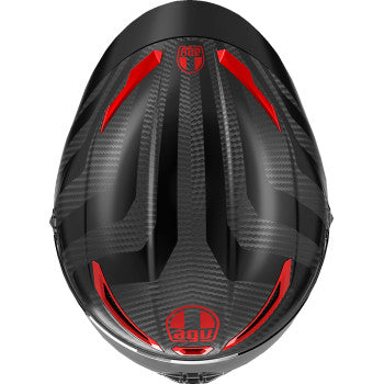 AGV Pista GP RR Helmet - Intrepido - Matte Carbon/Black/Red - XL 2118356002-019-XL