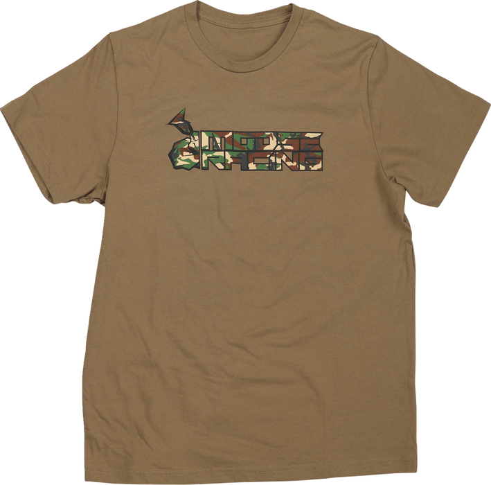 MOOSE RACING Youth Camo T-Shirt - Tan - Medium 3032-3687