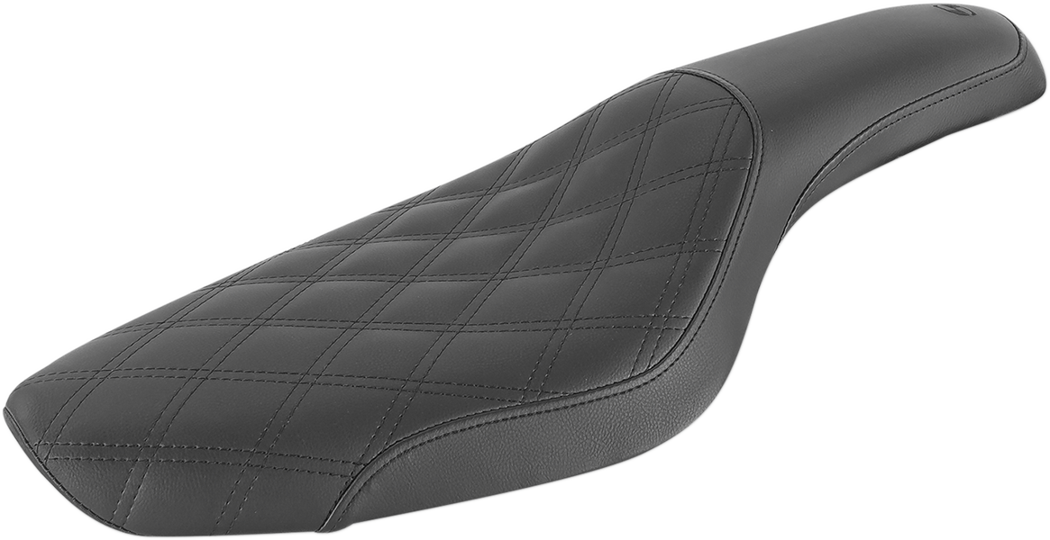 SADDLEMEN Profiler Seat - Front Lattice/Rear Smooth - Black - XL 879-03-149