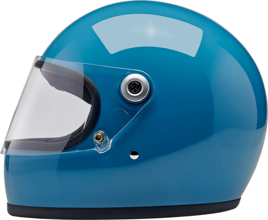 BILTWELL Gringo S Motorcycle Helmet - Gloss Dove Blue - Medium 1003-165-503