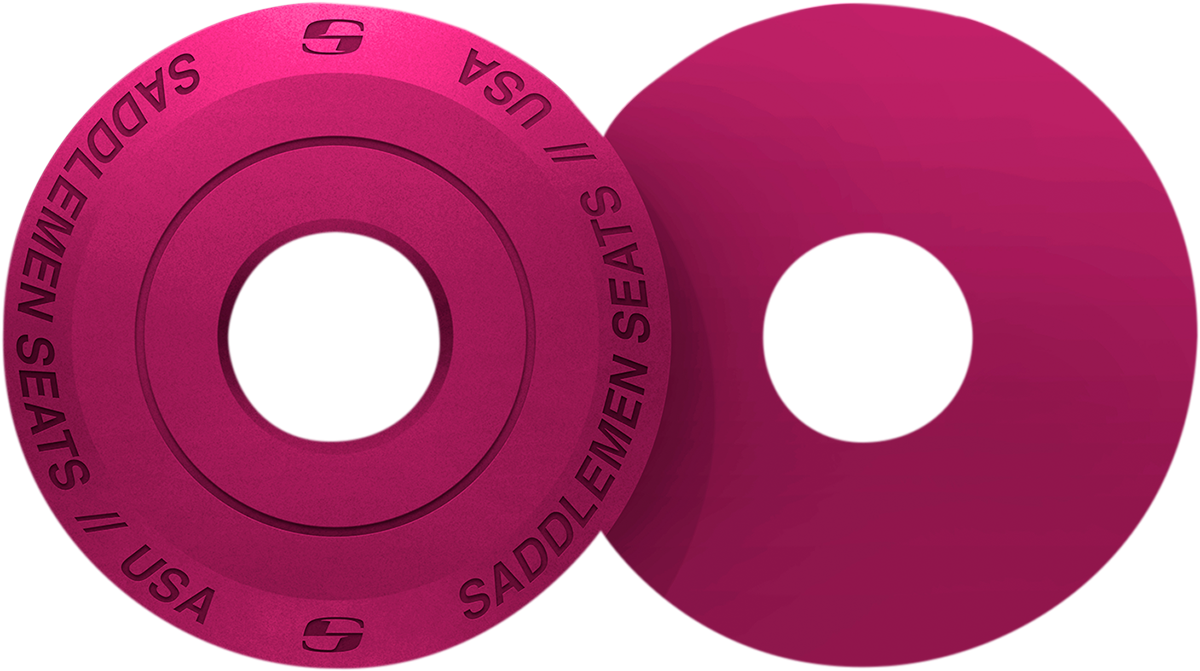 SADDLEMEN Fender Seat Washer - Pink 14707PK