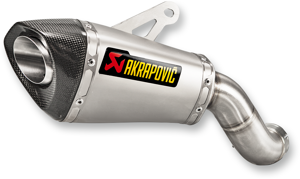 AKRAPOVIC Muffler - Titanium Z900 2017-2023 ABS S-K9SO4-ASZT 1811-3294