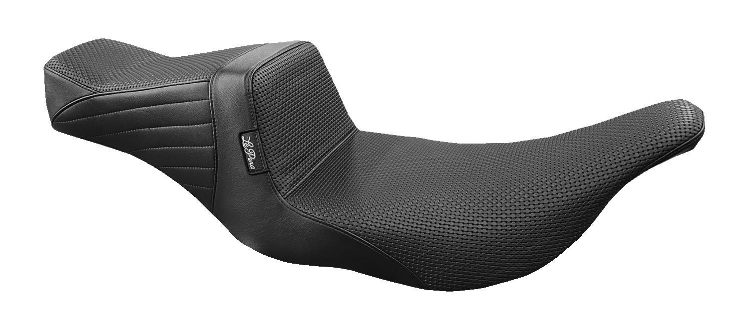 LE PERA Tailwhip Seat - Basketweave - Black - FL '97-'07 LH-587BW