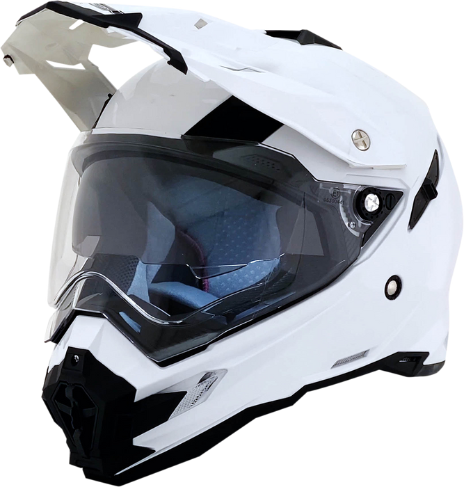 AFX FX-41DS Motorcycle Helmet - Pearl White - Large 0110-3751