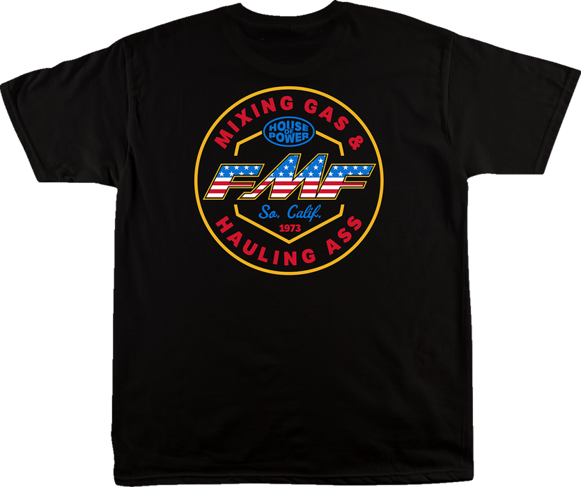 FMF American Speed T-Shirt - Black - Small SP23118912BLKS 3030-23077