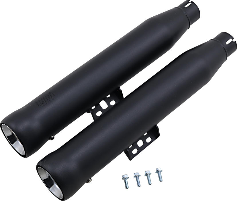 COBRA Neighbor Hater Mufflers - Black 6048B