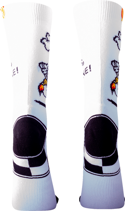 FMF MR Pre Mix Socks - White - One Size SP22194908 3431-0729