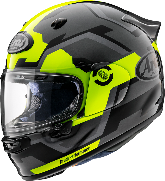 ARAI Contour-X Motorcycle Helmet - Face - Fluorescent Yellow - Large 0101-16064