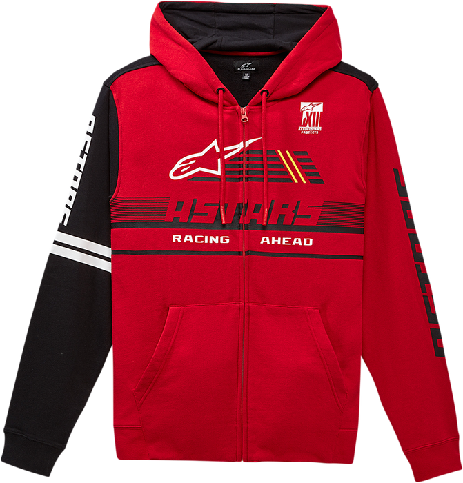 ALPINESTARS Overtake Hoodie - Red - Large 12305317530L